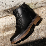 Botin Para Hombre Lob Footwear Pu Negro 57704538