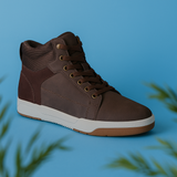 TENIS CAFÉ PARA HOMBRE DE PIEL SINTETICA LOB FOOTWEAR 57704540