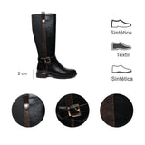 BOTA PARA MUJER LOB FOOTWEAR NEGRO 57706535