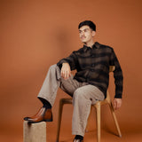 BOTA PARA HOMBRE LOB FOOTWEAR  CAFÉ 57806495