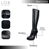 BOTA PARA MUJER LOB FOOTWEAR NEGRO 59402550