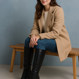 BOTA NEGRA PARA MUJER DE PIEL SINTETICA LOB FOOTWEAR 59404522