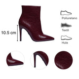 BOTIN PARA MUJER LOB FOOTWEAR BURGUNDY 59405512