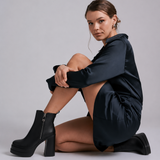 BOTIN PARA MUJER LOB FOOTWEAR NEGRO 59406515