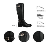 BOTA PARA MUJER LOB FOOTWEAR NEGRO 59406528