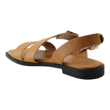 Sandalia Piso Para Mujer Lob Footwear Pu Café 59704072