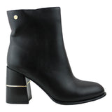 Botin Para Mujer Lob Footwear Pu Negro 59404521