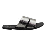 Sandalia Piso Para Mujer Lob Footwear Vetro Salamandra Plata 15104471