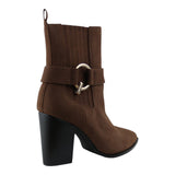 Botin Para Mujer Lob Footwear Pu Suede Café 92504502