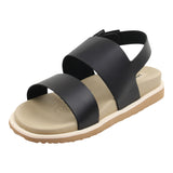 Sandalia Piso Para Mujer Lob Footwear Azteca Negro 15104467