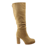 Bota para mujer Lob Footwear Pu Suede Café 92304546