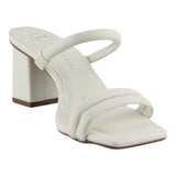 Sandalia Tacón Para Mujer Lob Footwear Pelica Blanco 86804765