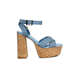 SANDALIA TACÓN PARA MUJER LOB FOOTWEAR DENIM 63803138