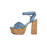 SANDALIA TACÓN PARA MUJER LOB FOOTWEAR DENIM 63803138