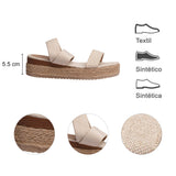 SANDALIA PISO PARA MUJER LOB FOOTWEAR BEIGE 63805744