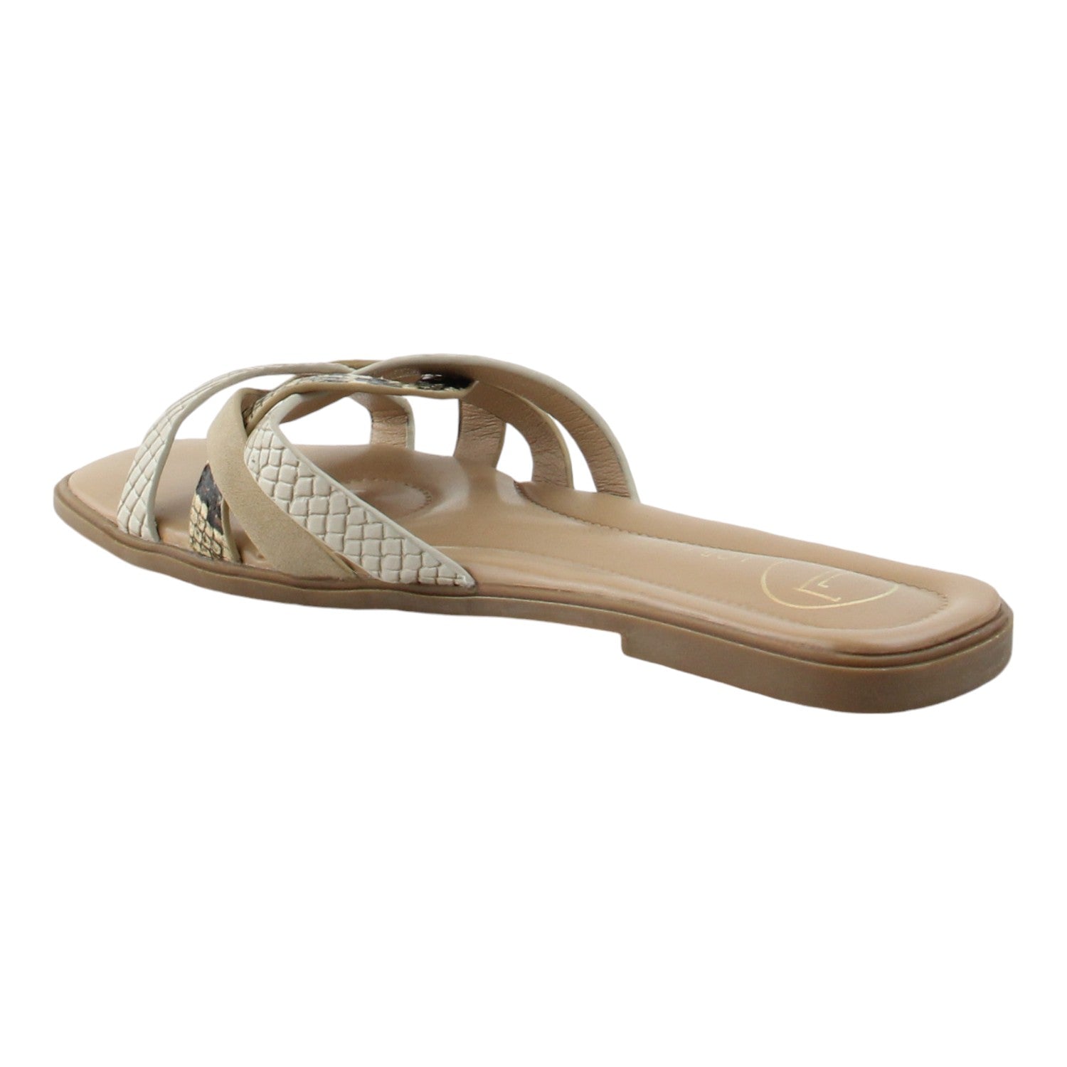 SANDALIA DE PISO BEIGE PARA MUJER  LOB FOOTWEAR 56204043