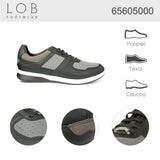 tenis para hombre lob footwear napa negro 65605000