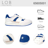 tenis para hombre lob footwear napa blanco 65605001