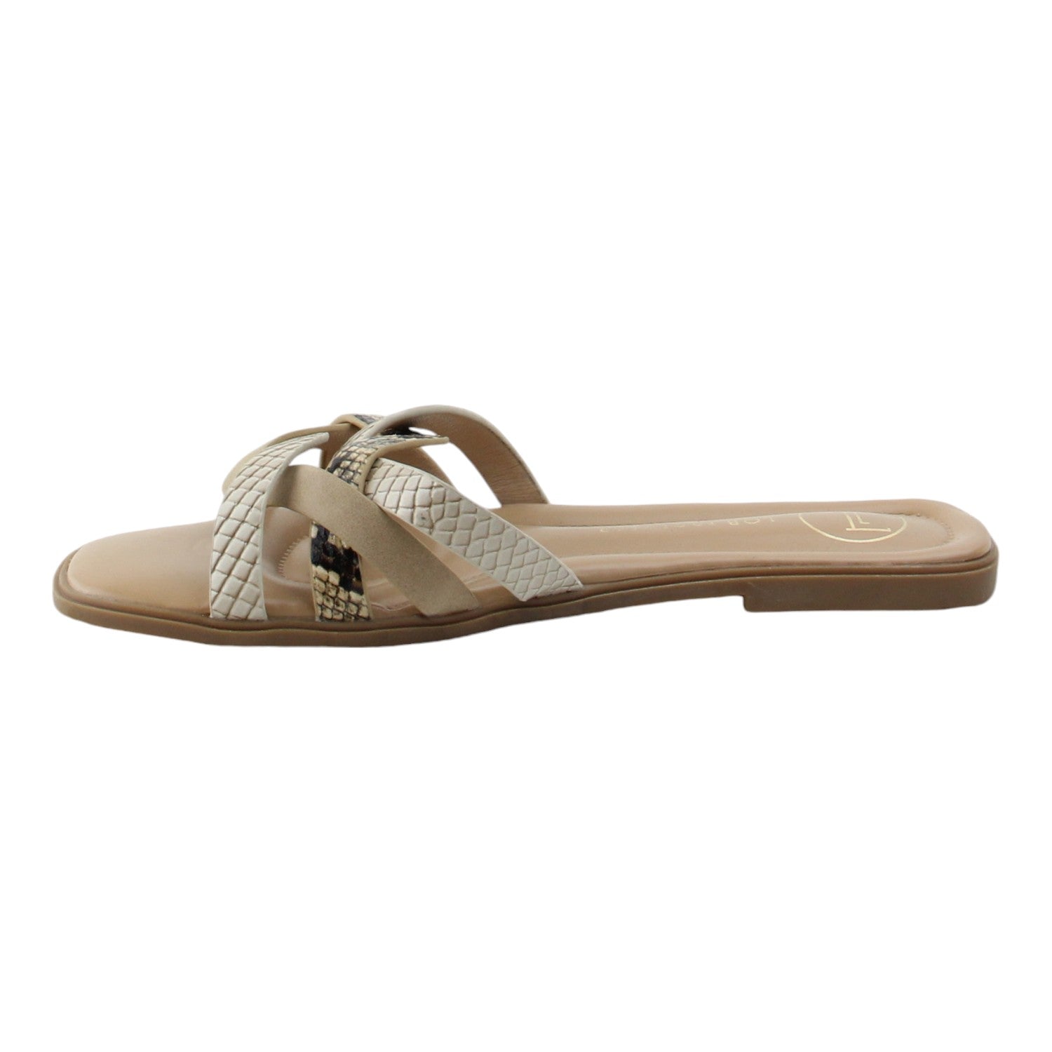 SANDALIA DE PISO BEIGE PARA MUJER  LOB FOOTWEAR 56204043