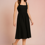 SANDALIA CUÑA NEGRA PARA MUJER DE RESORTE LOB FOOTWEAR 67204712