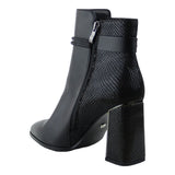 Botin Para Mujer Lob Footwear Pu Negro 59404513