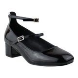 Zapatilla Para Mujer Lob Footwear Pu Patent Negro 92004540