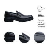 VESTIR CASUAL PARA HOMBRE LOB FOOTWEAR NEGRO 70506009
