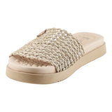 Sandalia Piso Para Mujer Lob Footwear Tira Pronta Beige 86804734