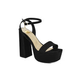 SANDALIA TACÓN PARA MUJER LOB FOOTWEAR NEGRO 73202636
