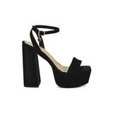 SANDALIA TACÓN PARA MUJER LOB FOOTWEAR NEGRO 73202636