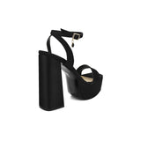 SANDALIA TACÓN PARA MUJER LOB FOOTWEAR NEGRO 73202636