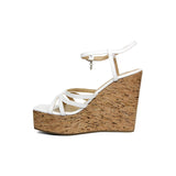 SANDALIA CUÑA PARA MUJER LOB FOOTWEAR BLANCO 73803119