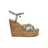 SANDALIA CUÑA PARA MUJER LOB FOOTWEAR PISTACHE 73803120