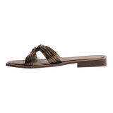 SANDALIA PISO PARA MUJER LOB FOOTWEAR BRONCE 73806038