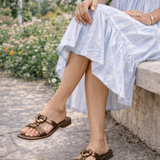 SANDALIA PISO PARA MUJER LOB FOOTWEAR BRONCE 73806038
