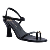 SANDALIA TACÓN PARA MUJER LOB FOOTWEAR NEGRO 73806056