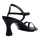 SANDALIA TACÓN PARA MUJER LOB FOOTWEAR NEGRO 73806056