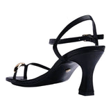SANDALIA TACÓN PARA MUJER LOB FOOTWEAR NEGRO 73806056