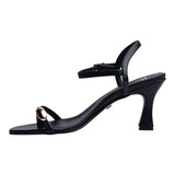 SANDALIA TACÓN PARA MUJER LOB FOOTWEAR NEGRO 73806056