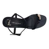 SANDALIA TACÓN PARA MUJER LOB FOOTWEAR NEGRO 73806056