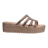 SANDALIA CUÑA PARA MUJER LOB FOOTWEAR ORO ROSA 73806470