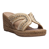 SANDALIA CUÑA PARA MUJER LOB FOOTWEAR BEIGE 73806471