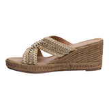 SANDALIA CUÑA PARA MUJER LOB FOOTWEAR BEIGE 73806471