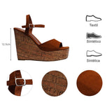 SANDALIA CUÑA PARA MUJER LOB FOOTWEAR TAN 73806484