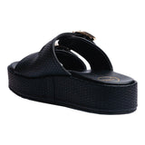 SANDALIA CUÑA PARA MUJER LOB FOOTWEAR NEGRO 74006066