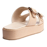 SANDALIA CUÑA PARA MUJER LOB FOOTWEAR BEIGE 74006067