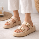SANDALIA CUÑA PARA MUJER LOB FOOTWEAR BEIGE 74006067