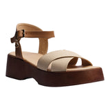 SANDALIA CUÑA PARA MUJER LOB FOOTWEAR BEIGE 74006068