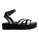 SANDALIA CUÑA PARA MUJER LOB FOOTWEAR NEGRO 74006069