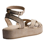 SANDALIA CUÑA PARA MUJER LOB FOOTWEAR BEIGE 74006070